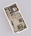 Townhome Flat floor plan Townhome Flat floor plan
